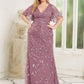Plus Size Long Mermaid Formal Dresses for Weddings