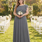 Avenleigh Plus Size Classic A-Line Chiffon Formal Bridesmaid Dress for Wedding Look - N0343