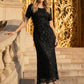 Sequin Mermaid Round Neck Dress