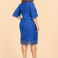 Plus Size Mother of the Bride Dress with Floral Embroidery and Chiffon Sleeves Elegant Formal Gown