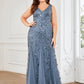 Plus Size Maxi Sequin Formal Dresses & Gowns