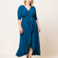 Veronica Ruffled Evening Gown