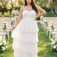 Chantarae Plus Size Elegant Chiffon Bridesmaid Dress with Flowing Silhouette for Wedding -N0371