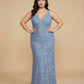 Silvarelle Romantic Plus Size Sheath Lace Bridesmaid Dress with Floral Texture for Wedding -N0351