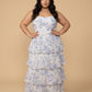 Chantarae Elegant Plus Size A-Line Chiffon Bridesmaid Dress - N0376