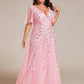 Plus Size Floor Length Formal Evening Gowns for Weddings