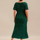 Plus Size Sequin Mermaid Formal Dress