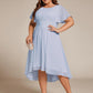 Plus Size Flowy Chiffon Bridesmaid Dress