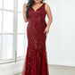 Plus Size Maxi Sequin Formal Dresses & Gowns