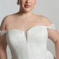 Fully structured bodice paired with ballgown skirt