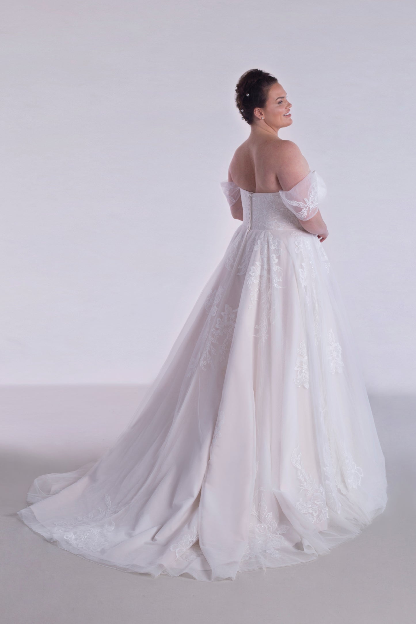 A-line Lace Wedding Dress