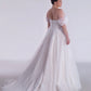A-line Lace Wedding Dress