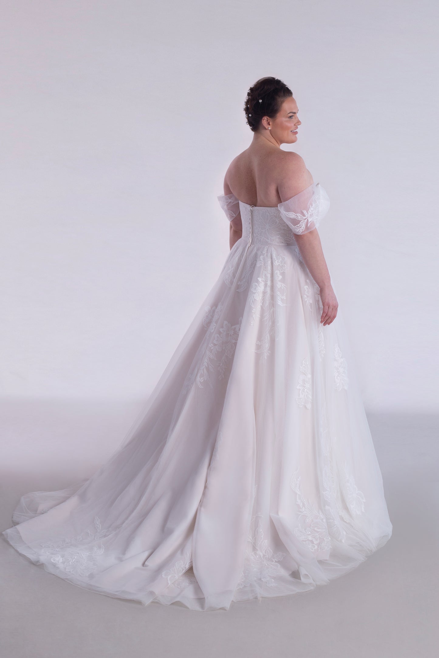 A-line Lace Wedding Dress