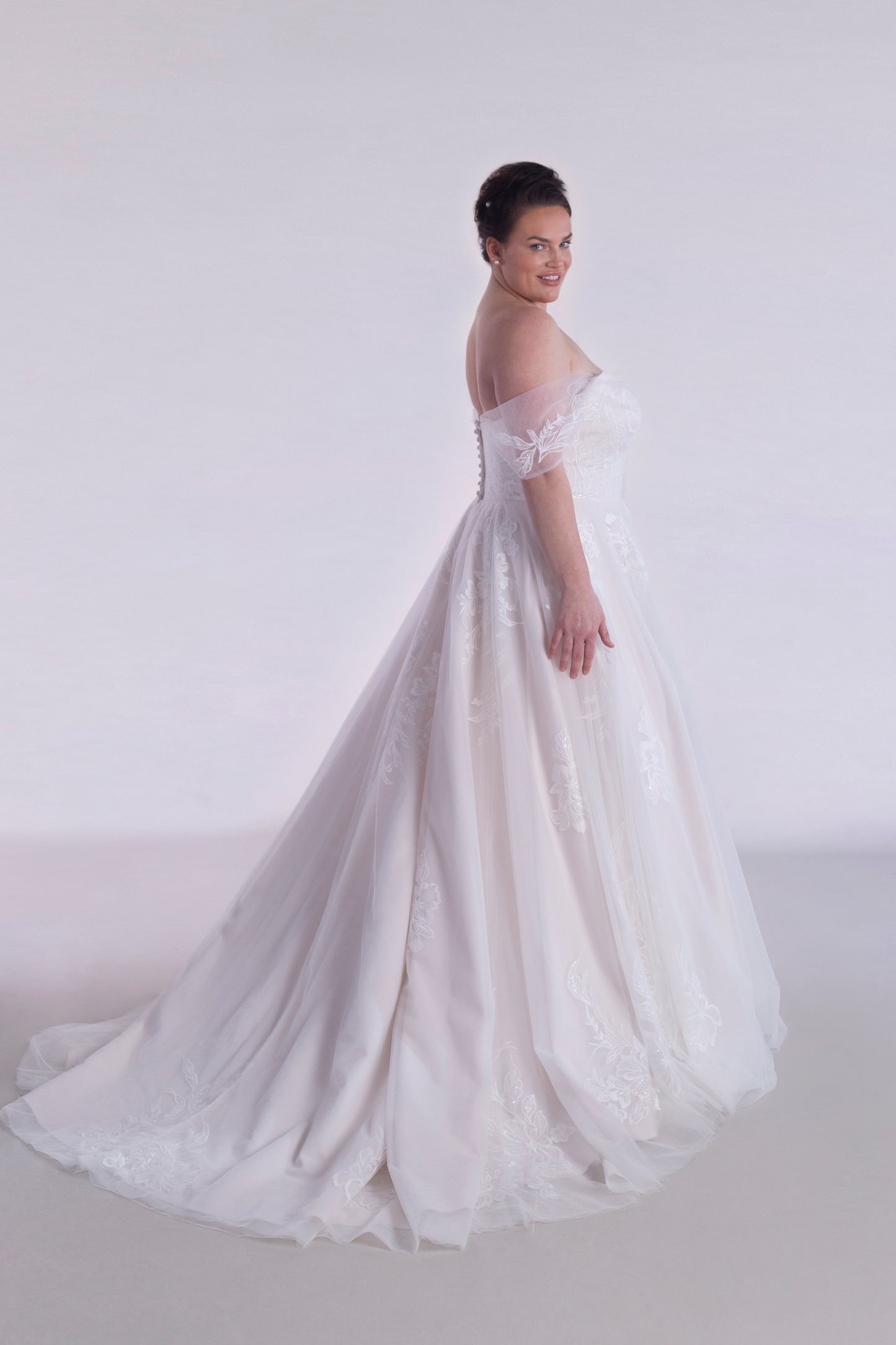 A-line Lace Wedding Dress