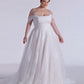 A-line Lace Wedding Dress
