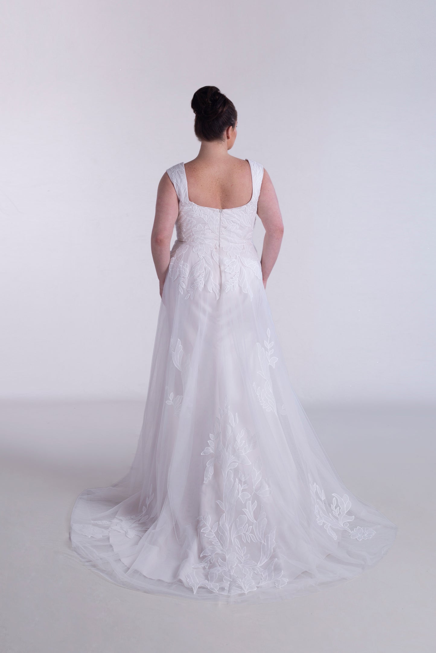 A-line Tulle And Lace Wedding Dress