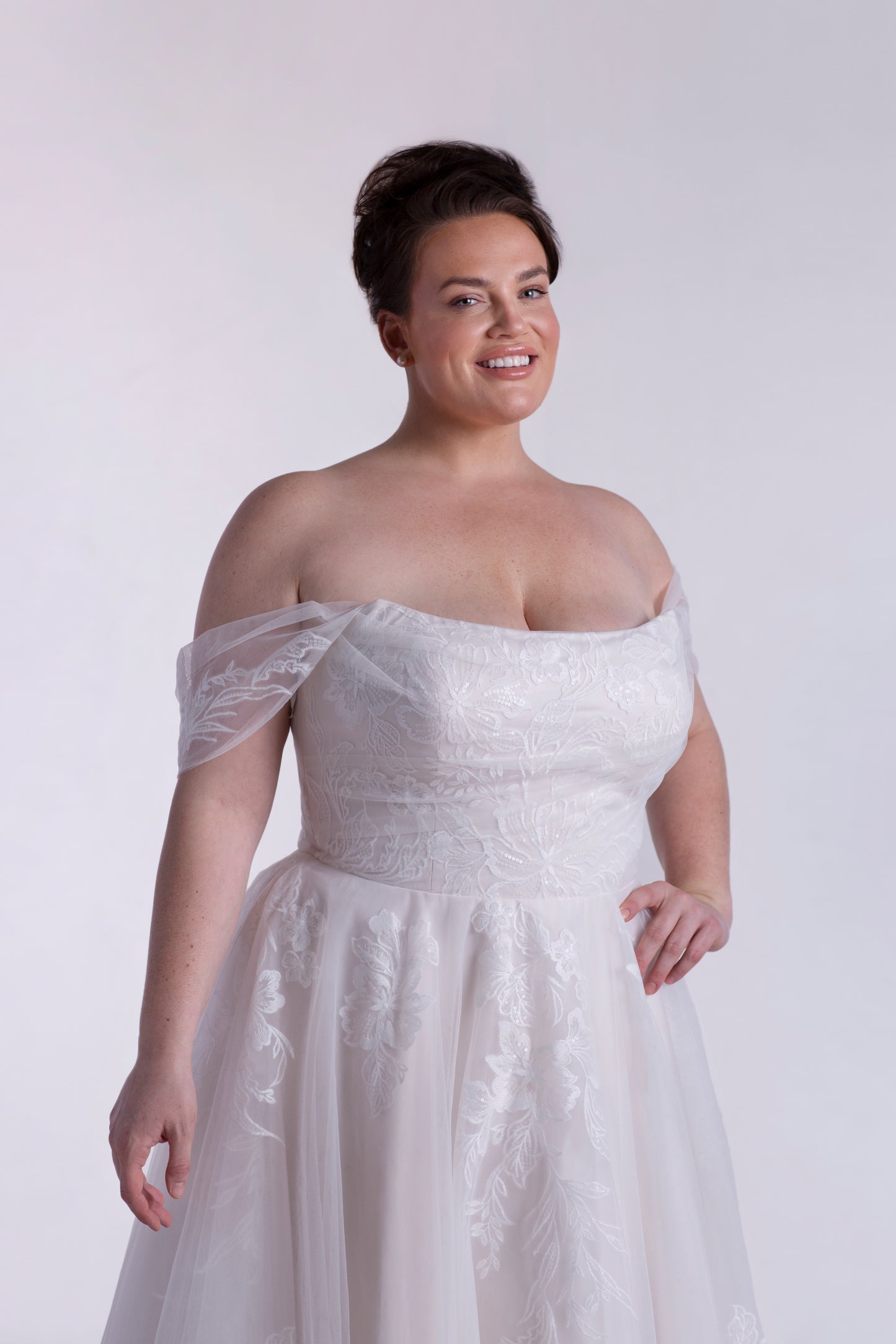 A-line Lace Wedding Dress