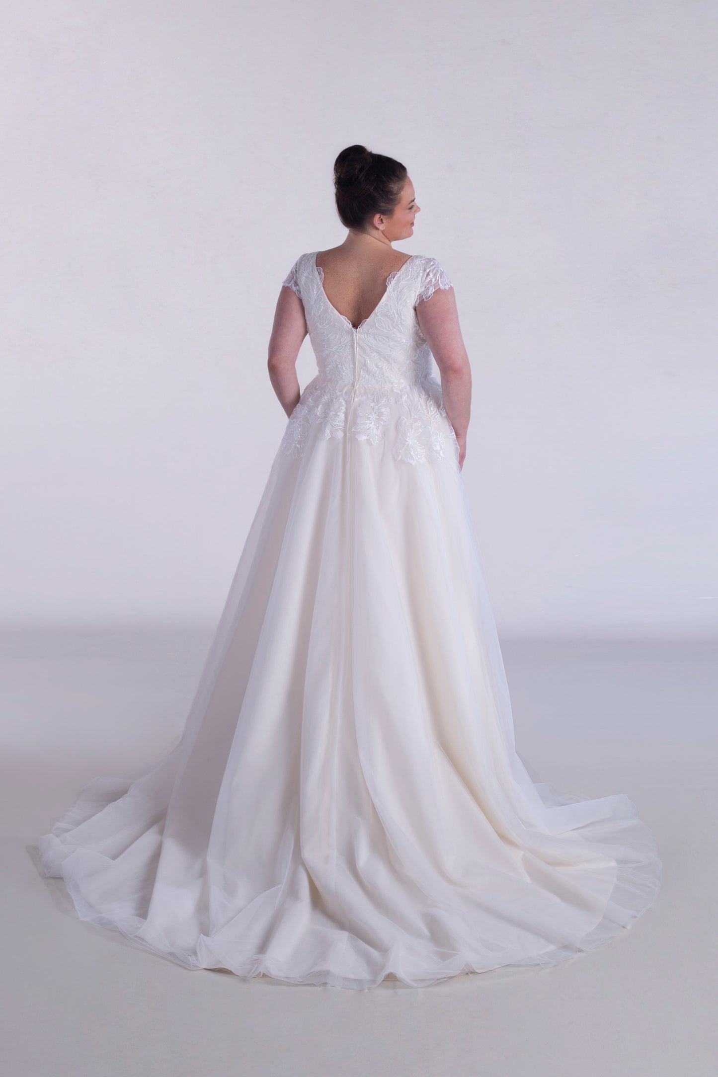 Ballgown Lace Wedding Dress