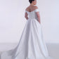 Ballgown Satin Wedding Dress