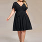 Plus Size Tie-Waist Bridesmaid Dress