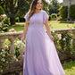 Avenleigh Soft Chiffon Plus Size A-Line Bridesmaid Dress with Flowing Skirt - N0339