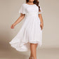 Plus Size Flowy Chiffon Bridesmaid Dress