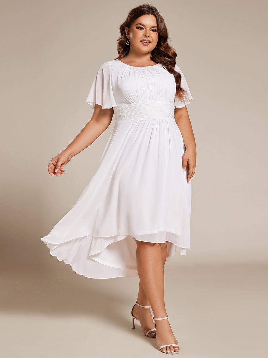 Plus Size Flowy Chiffon Bridesmaid Dress