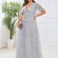 Plus Size Floor Length Formal Evening Gowns for Weddings