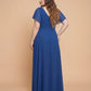 Avenleigh Elegant Plus Size Chiffon A-Line Bridesmaid Gown Flowy Skirt - N0335