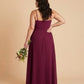 Silvarelle Plus Size Modern Lace Sheath Bridesmaid Dress with Fitted Silhouette for Wedding -N0367