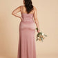 Silvarelle Minimalist Plus Size Sheath Bridesmaid Dress with Soft Chiffon for Wedding -N0365