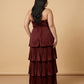 Chantarae Elegant Plus Size A-Line Satin Charmeuse Bridesmaid Dress - N0383