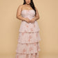 Chantarae Elegant Plus Size A-Line Chiffon Bridesmaid Dress - N0376