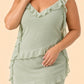 Plus Size Ruffle Maxi Bridesmaid Dress with Flowy Silhouette for Weddings and Formal Events
