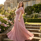Avenleigh Soft Chiffon Plus Size A-Line Bridesmaid Dress with Flowing Skirt - N0339