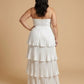 Chantarae Sophisticated Plus Size A-Line Satin Charmeuse Bridesmaid Gown - N0380
