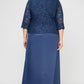 Plus Bethany Glitter Lace Jacket Dress