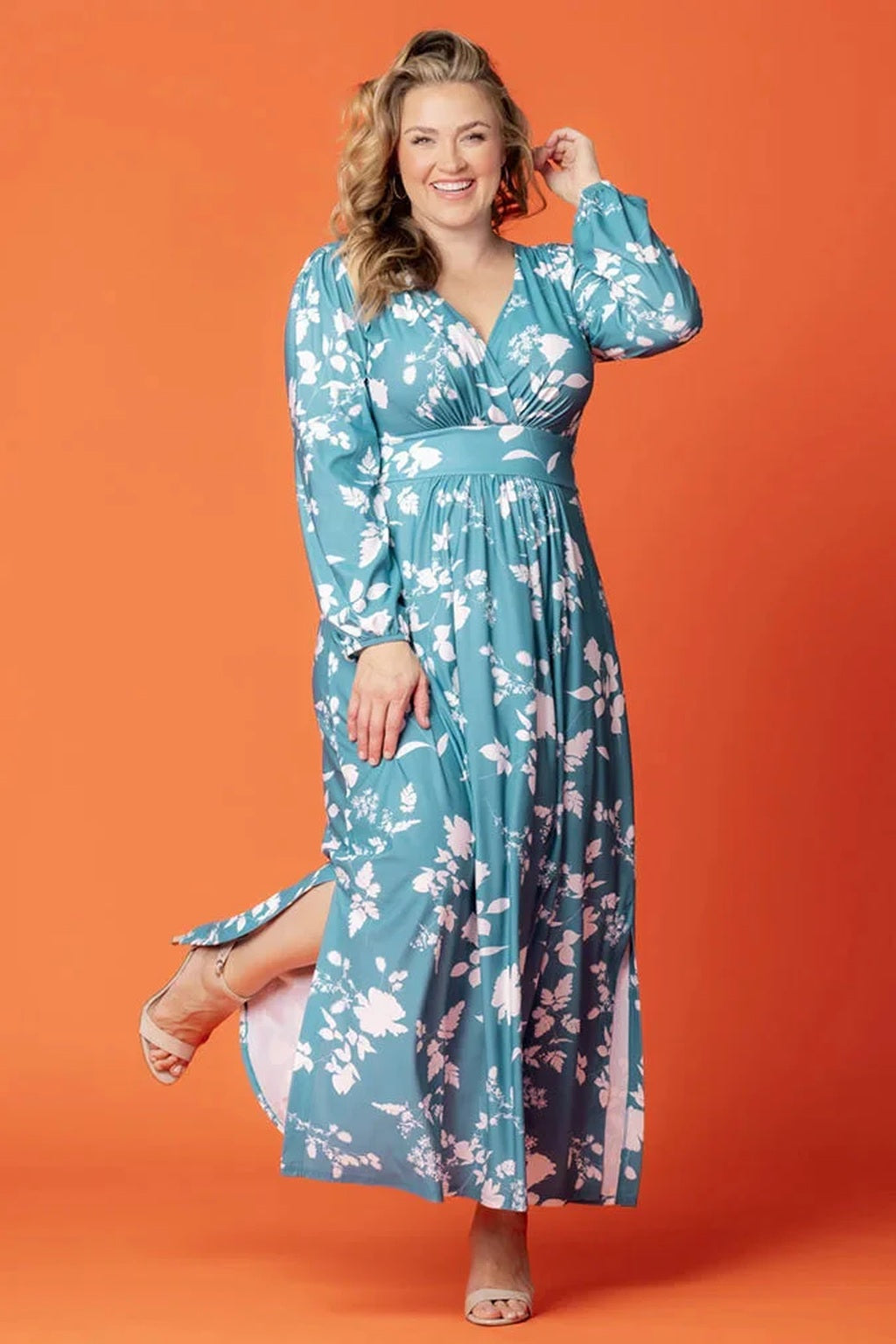 Kelsey Long Sleeve Maxi Dress