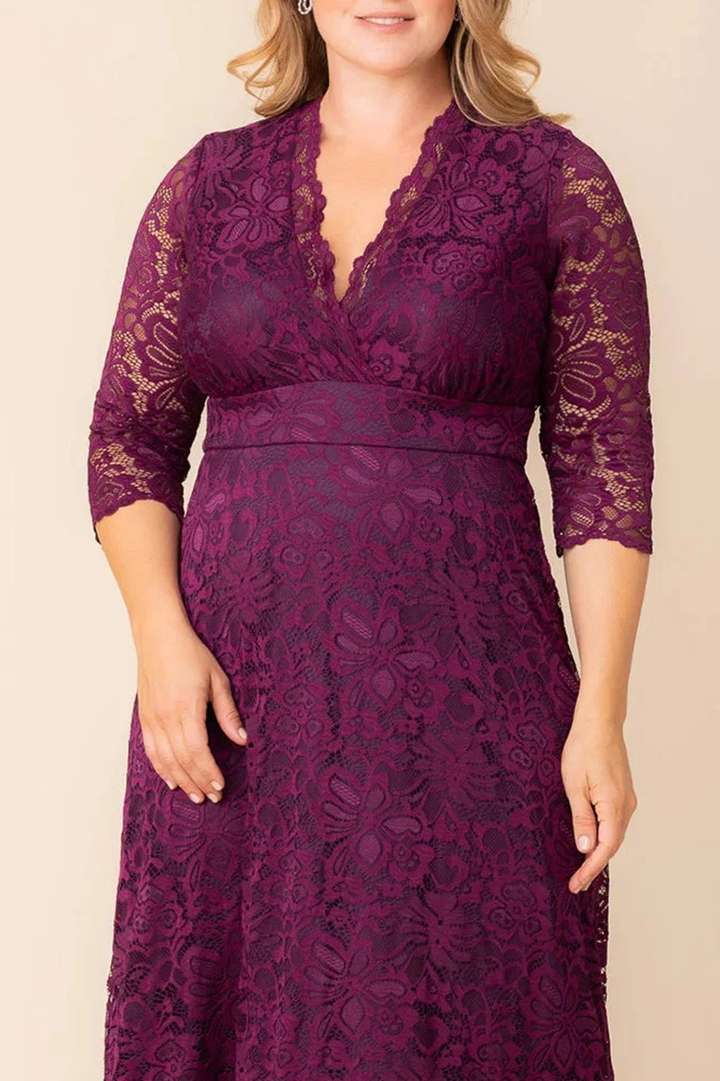 Maria Lace Evening Gown