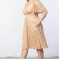 Starry Sequined Lace Cocktail Dress