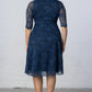 Mademoiselle Lace Cocktail Dress