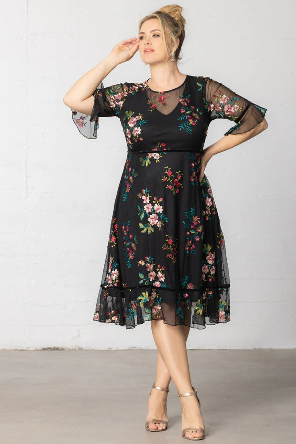 Wildflower Embroidered Dress