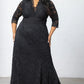 Screen Siren Lace Evening Gown