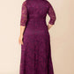 Maria Lace Evening Gown