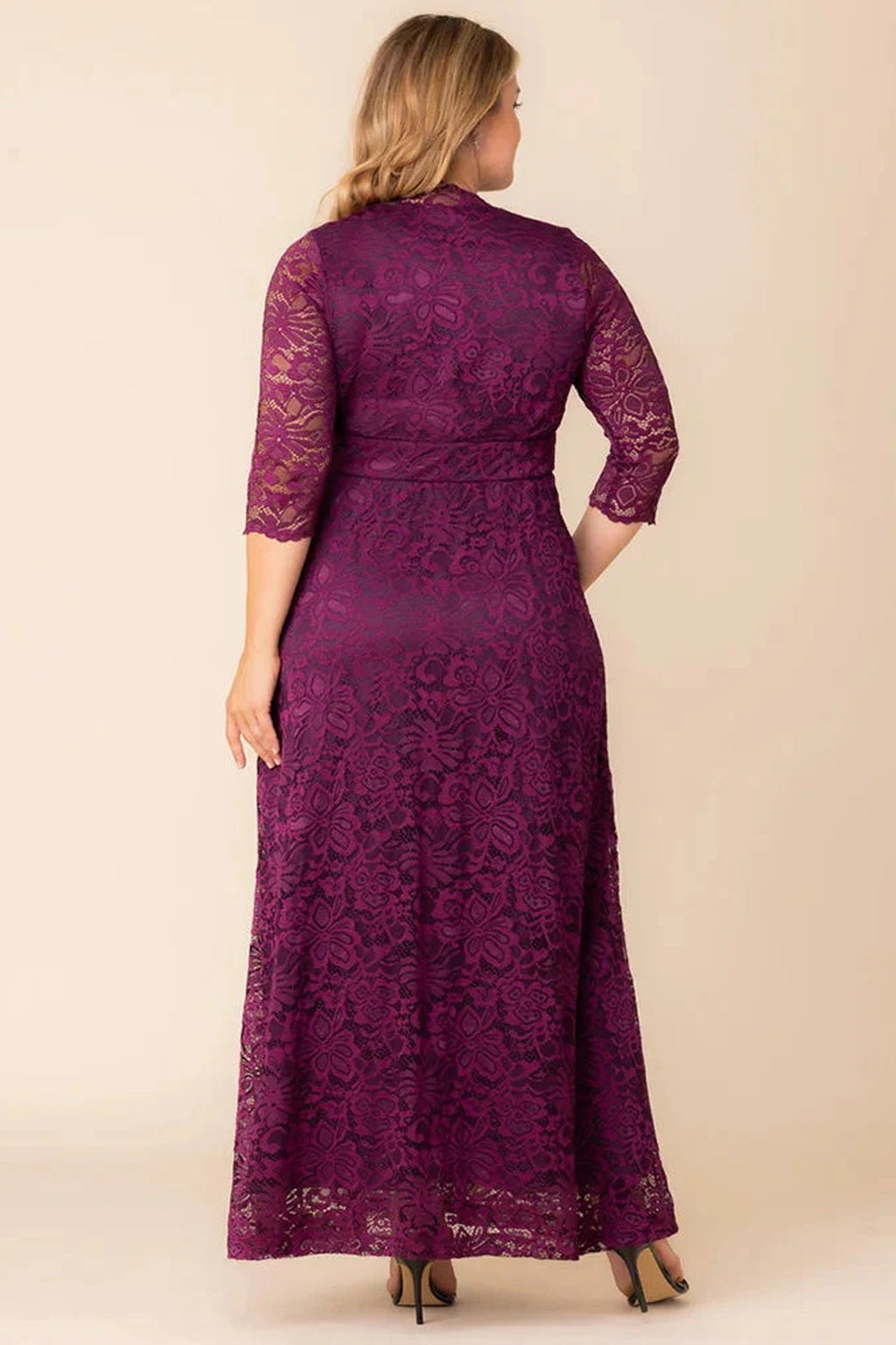 Maria Lace Evening Gown
