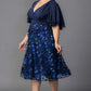 Pretty Petals Mesh Cocktail Dress