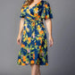 Jemma Ruched Tie Dress