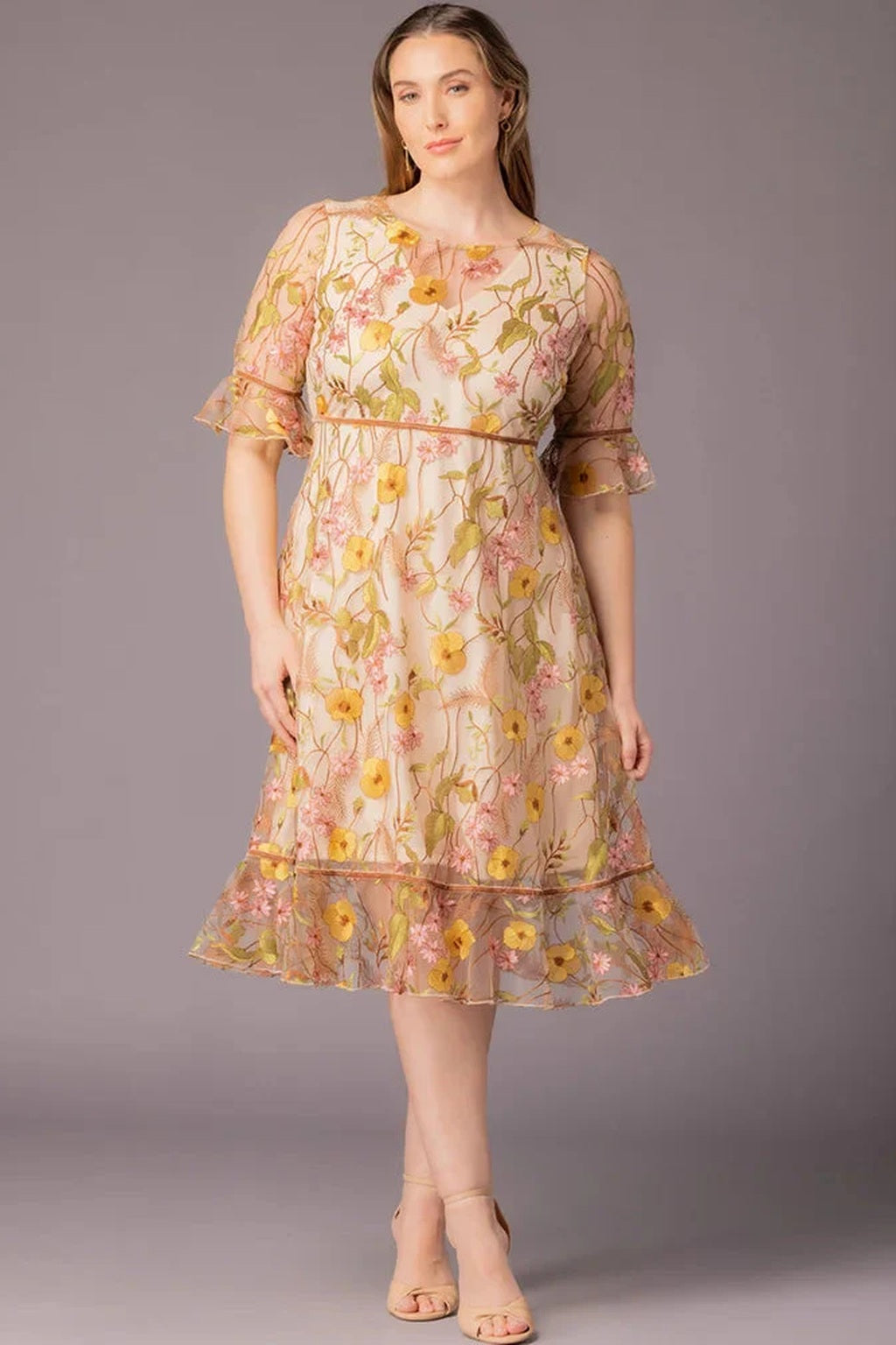 Wildflower Embroidered Dress