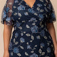 Sonnet Embroidered Midi Cocktail Dress