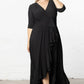 Veronica Ruffled Evening Gown